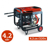 Аренда дизельной электростанции  RedVerg RD-D5000EN в компании ГенПрокат