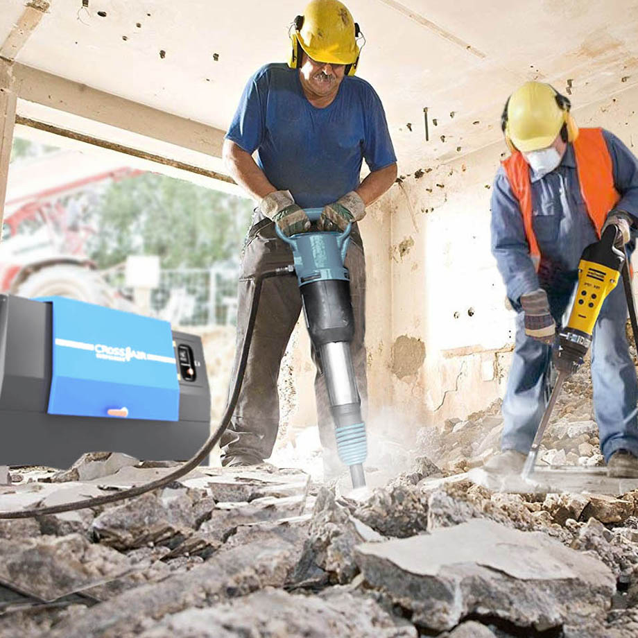 Аренда дизельного компрессора стационарного Borey 55-7B в компании ГенПрокат