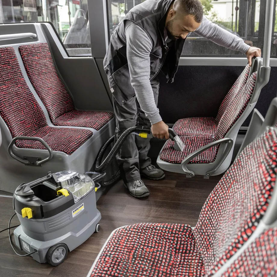 Аренда моющего пылесоса Karcher Puzzi 8/1 в компании ГенПрокат