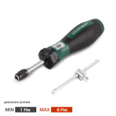 Аренда динамометрической отвертки WIEDERKRAFT WDK-MS0106 (1 - 6 Нм) в компании ГенПрокат