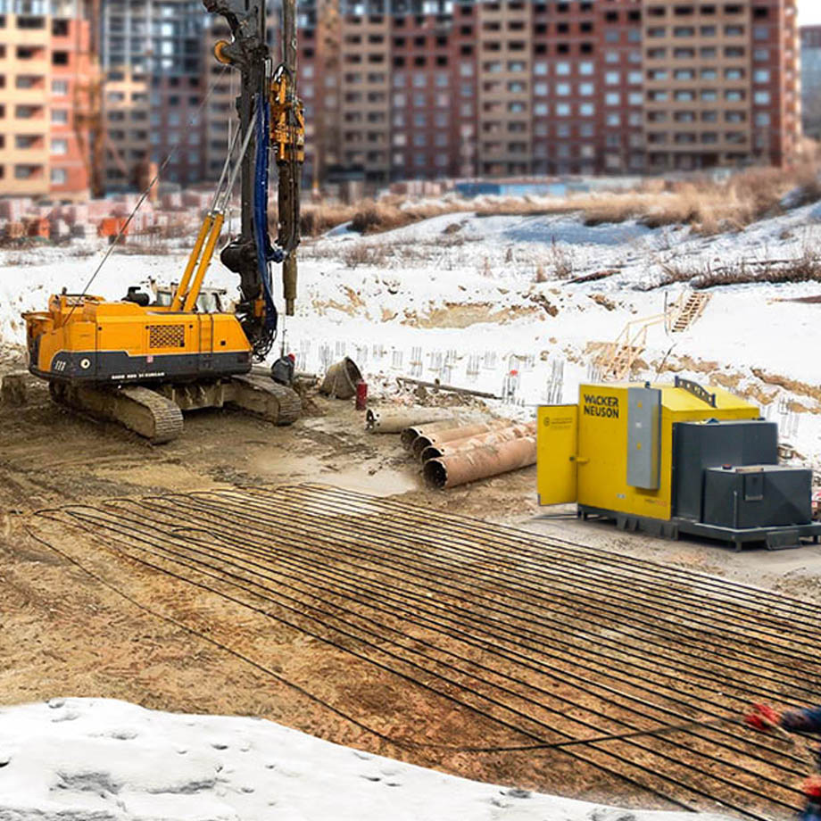 Аренда установки для прогрева грунта и бетона Wacker Neuson HSH 700 G в компании ГенПрокат