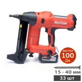 Аренда аккумуляторного гвоздезабивного пистолета по бетону NAILTASK DCNN 100×2 в компании ГенПрокат