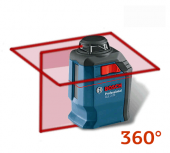 ПРОКАТ ЛАЗЕРНОГО НИВЕЛИР BOSCH GLL 2-20 PROF в компании ГенПрокат