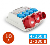 Аренда распределительного устройства TDM РУСПн 1х625 – 4хРП10-3+1х415+1х425 в компании ГенПрокат