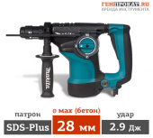 Аренда перфоратора Makita HR 2811 FT в компании ГенПрокат