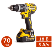 Аренда бесщеточной ударной дрели-шуруповерта Dewalt DCD796P2 в компании ГенПрокат
