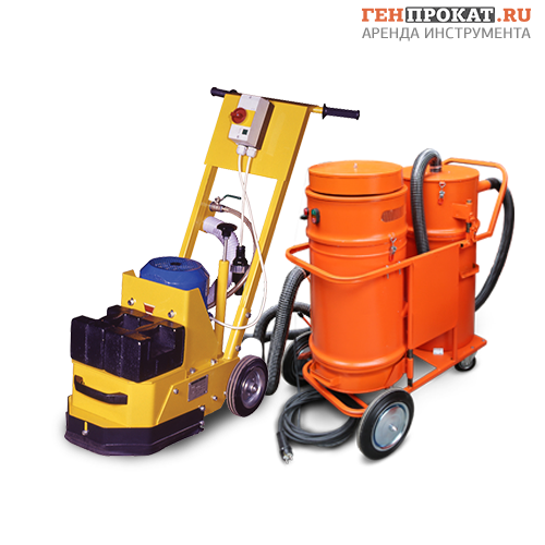 Аренда комплекта мозаичная машина GM-122 + пылесос в компании ГенПрокат