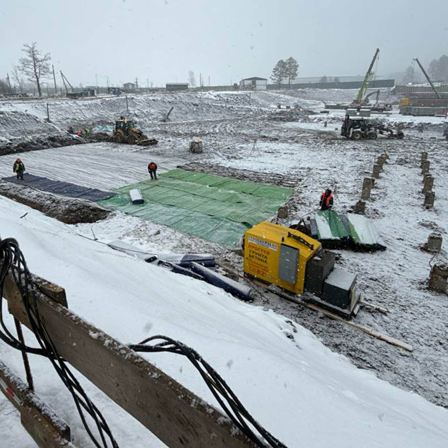 Аренда установки для прогрева грунта и бетона Wacker Neuson HSH 700 G в компании ГенПрокат