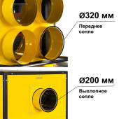 Аренда тепловой пушки MASTER BV 690 FS в компании ГенПрокат