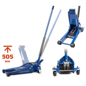 Аренда домкрата подкатного  Rossvik V3 LOW PROFILE с педалью (грузоподъемность 3 т) в компании ГенПрокат