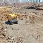 Аренда дизельной виброплиты WACKER NEUSON DPU 80r (с пультом) в компании ГенПрокат