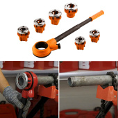 Аренда набора клуппов Sparta 1/4-3/8-1/2-3/4-1-1.25" (плашкодержатель с трещеткой, 9 предметов) в компании ГенПрокат